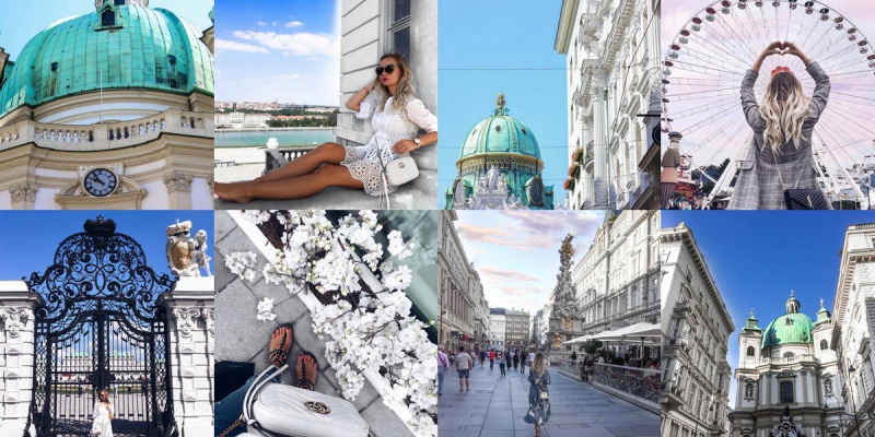 Instagram Collage Vienna Travel Guide
